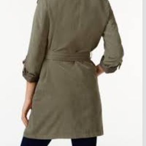 Laundry By Design Asymmetrical Trench Coat